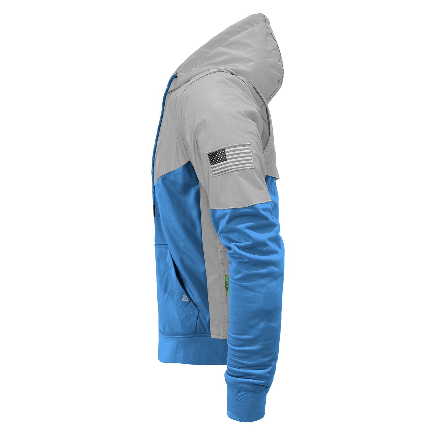 Ultra Reflective Hoodie Sky Blue Eclipse