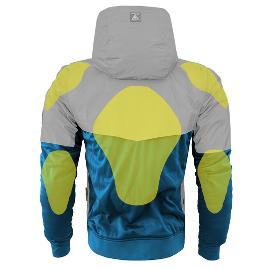 Ultra Reflective Hoodie Teal Eclipse
