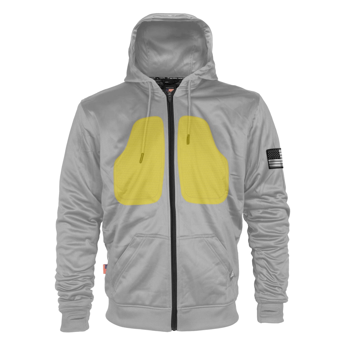 Light Gray Solid Ultra Protective Hoodie