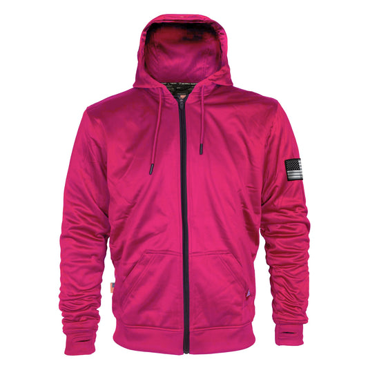 ‌Pink Solid Ultra Protective Hoodie