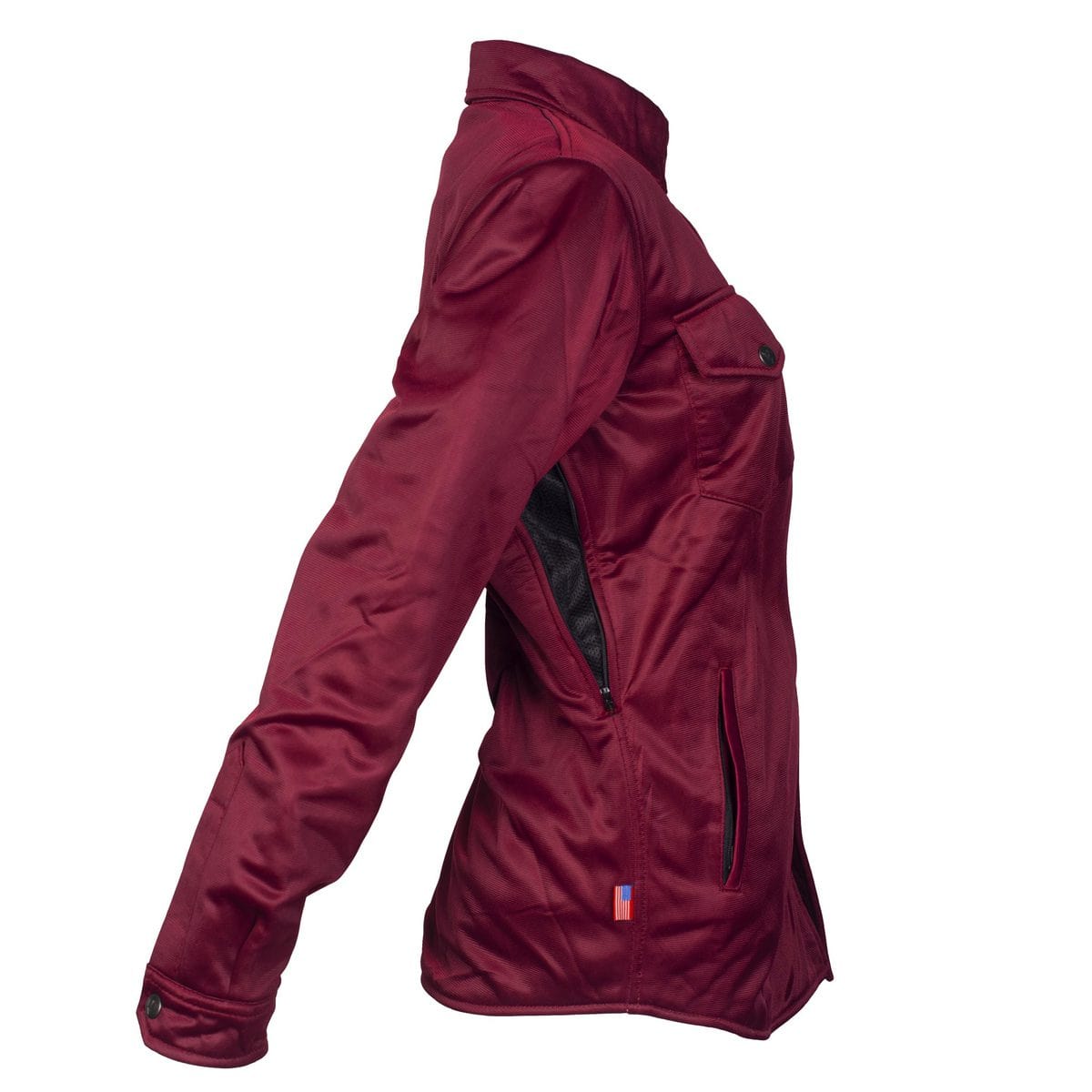 Ultra Protective Shirt for Women - Red Maroon Solid