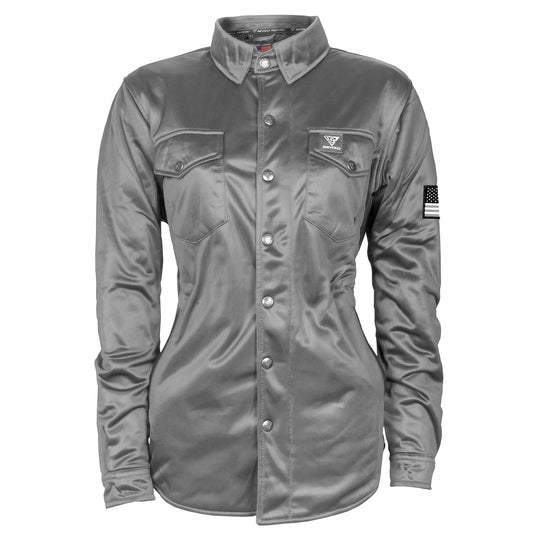 ‌Ultra Protective Shirt for Women - Dark Gray Solid