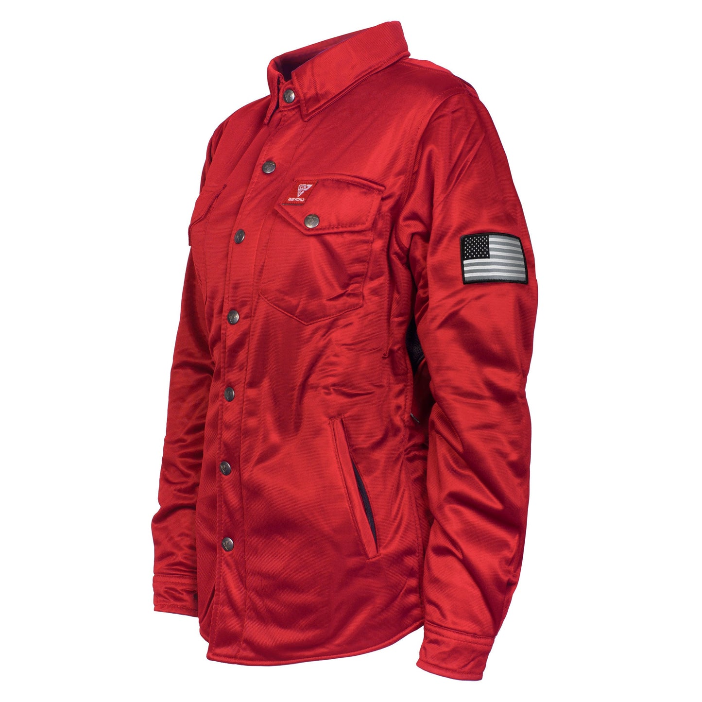 ‌Ultra Protective Shirt for Women - Red Solid