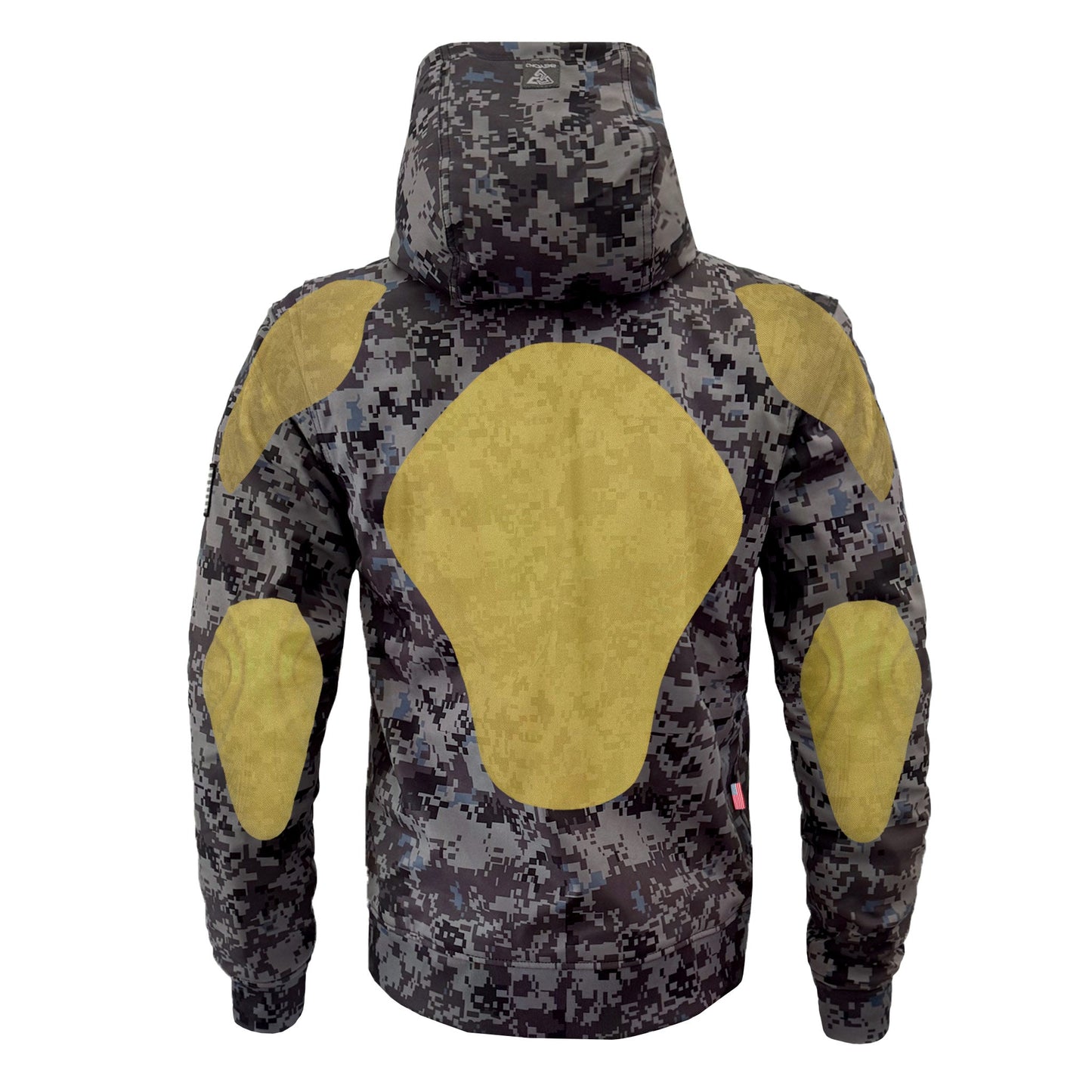 Protective SoftShell Unisex Camouflage Hoodie - “Devil Six”