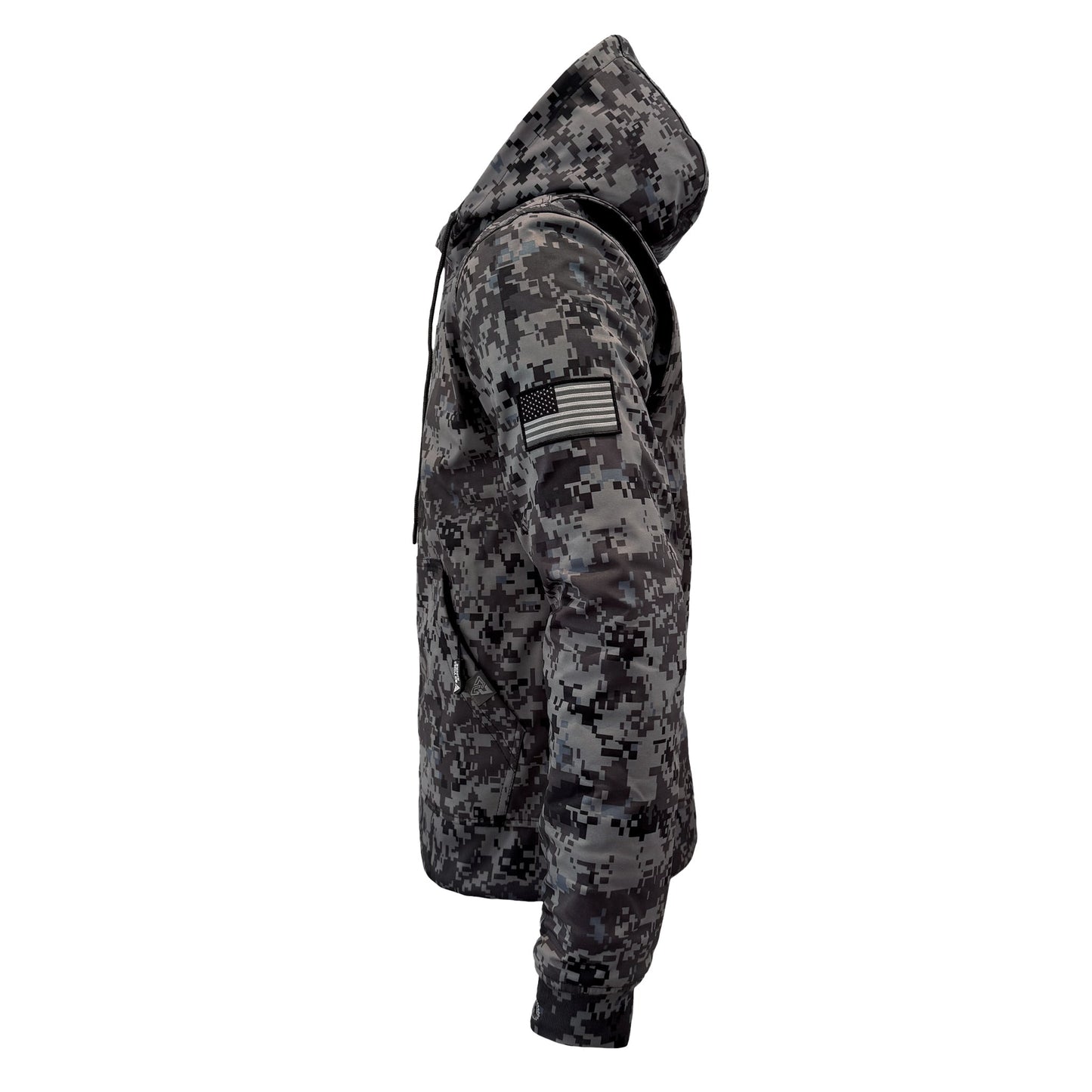 Protective SoftShell Unisex Camouflage Hoodie - “Devil Six”