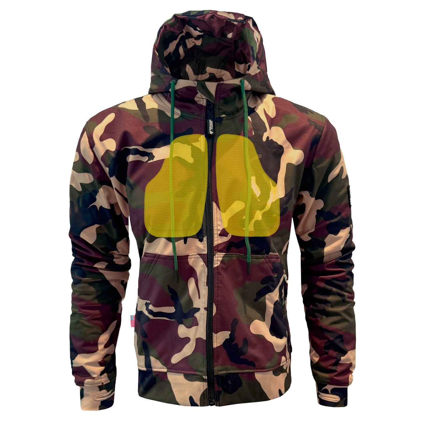Protective SoftShell Unisex Camouflage Hoodie - “Knight Hawk”