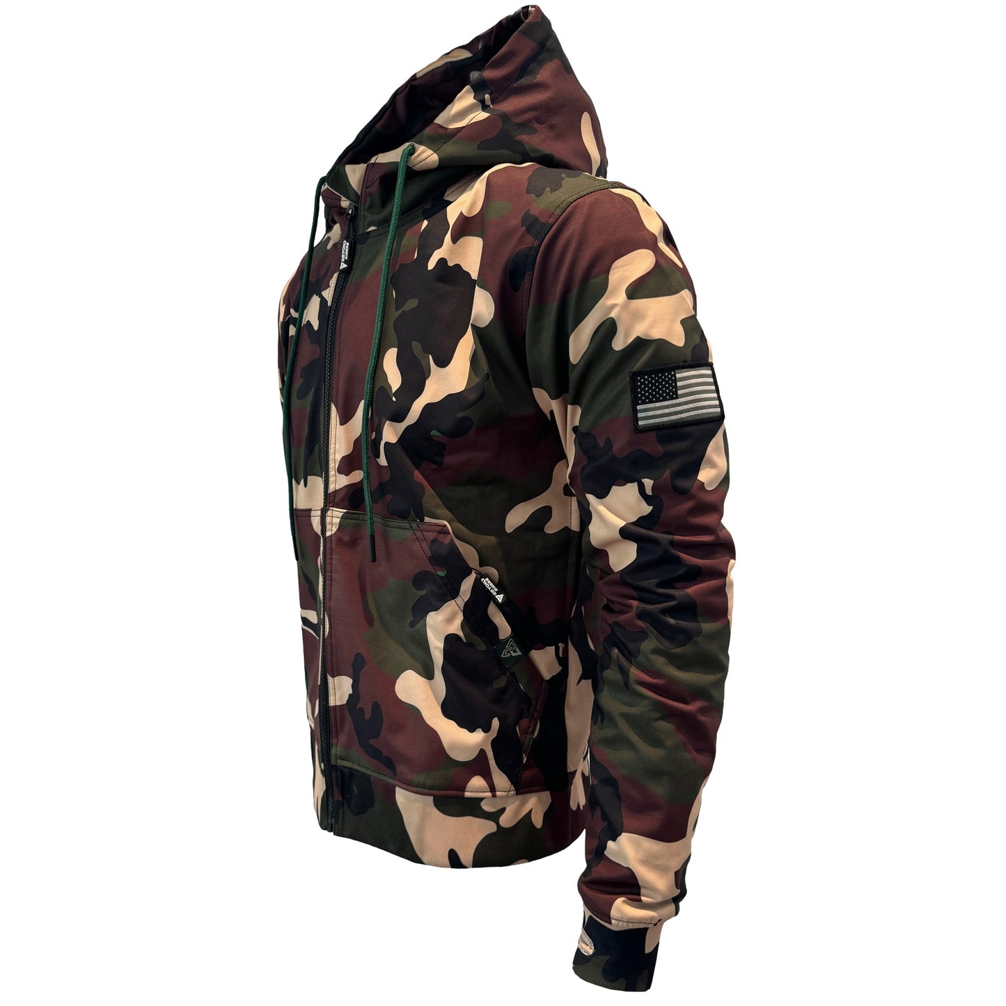 Protective SoftShell Unisex Camouflage Hoodie - “Knight Hawk”