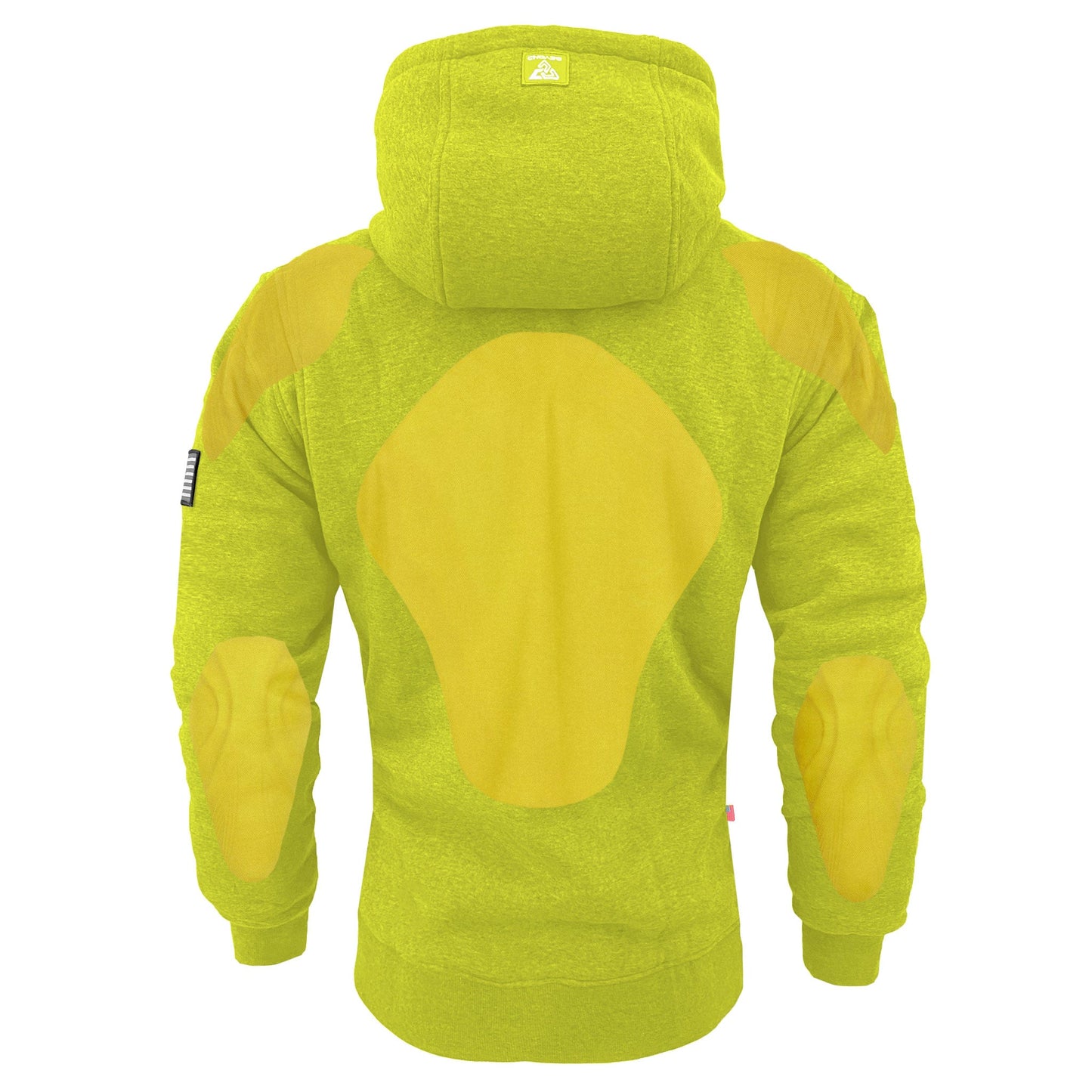 Protective Fleece Unisex Hoodie - Lime Yellow