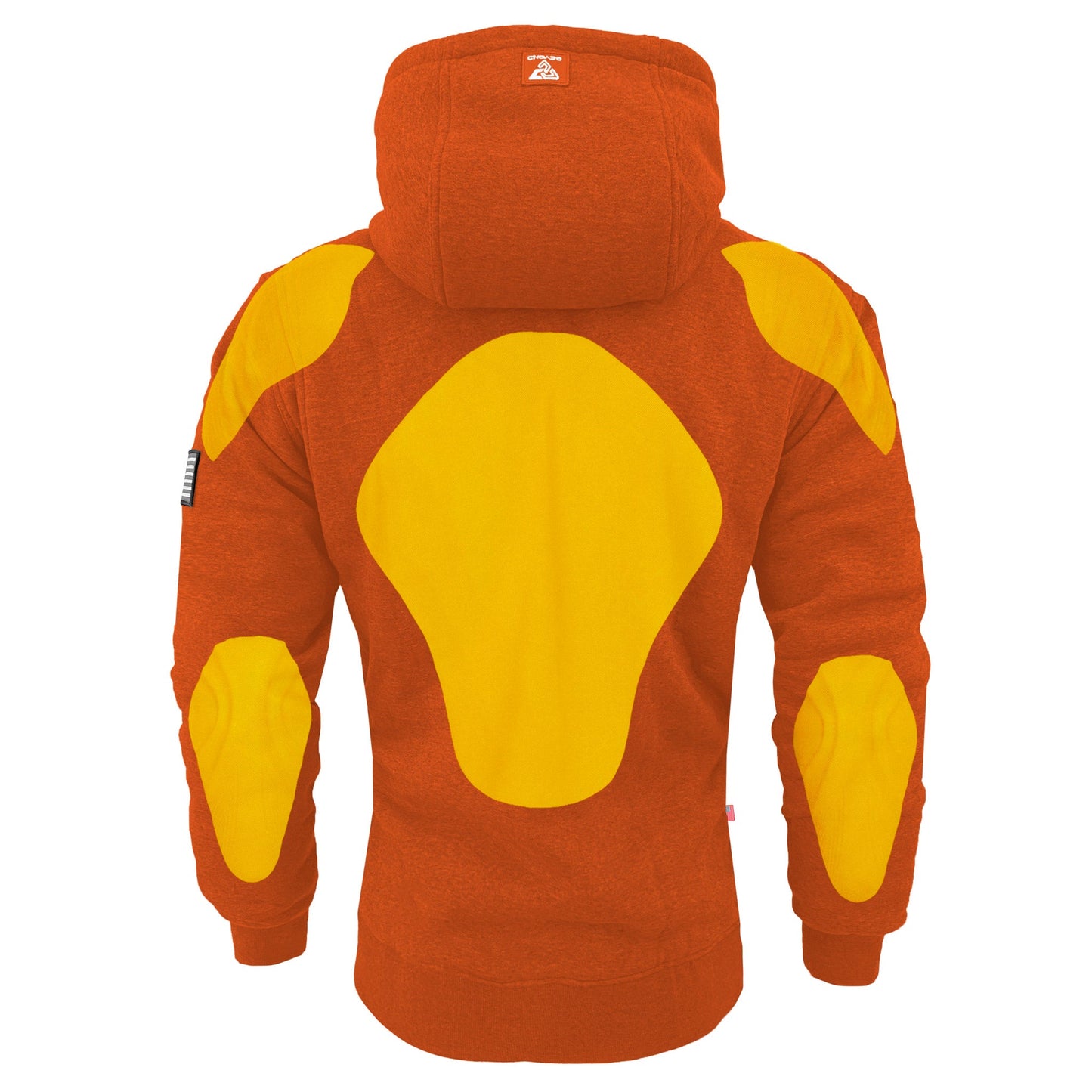 Protective Fleece Unisex Hoodie - Orange