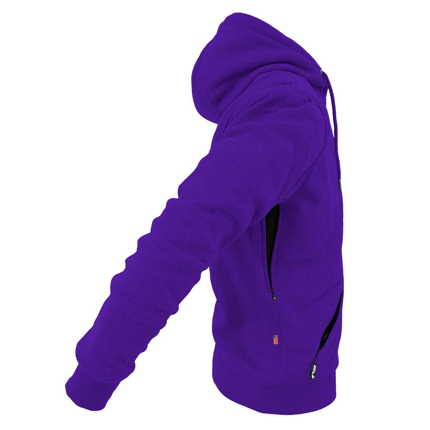 Protective Fleece Unisex Hoodie - Purple