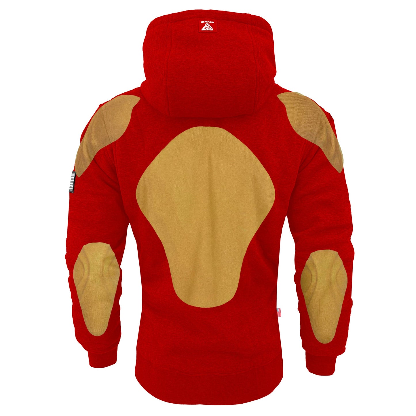 Protective Fleece Unisex Hoodie - Red