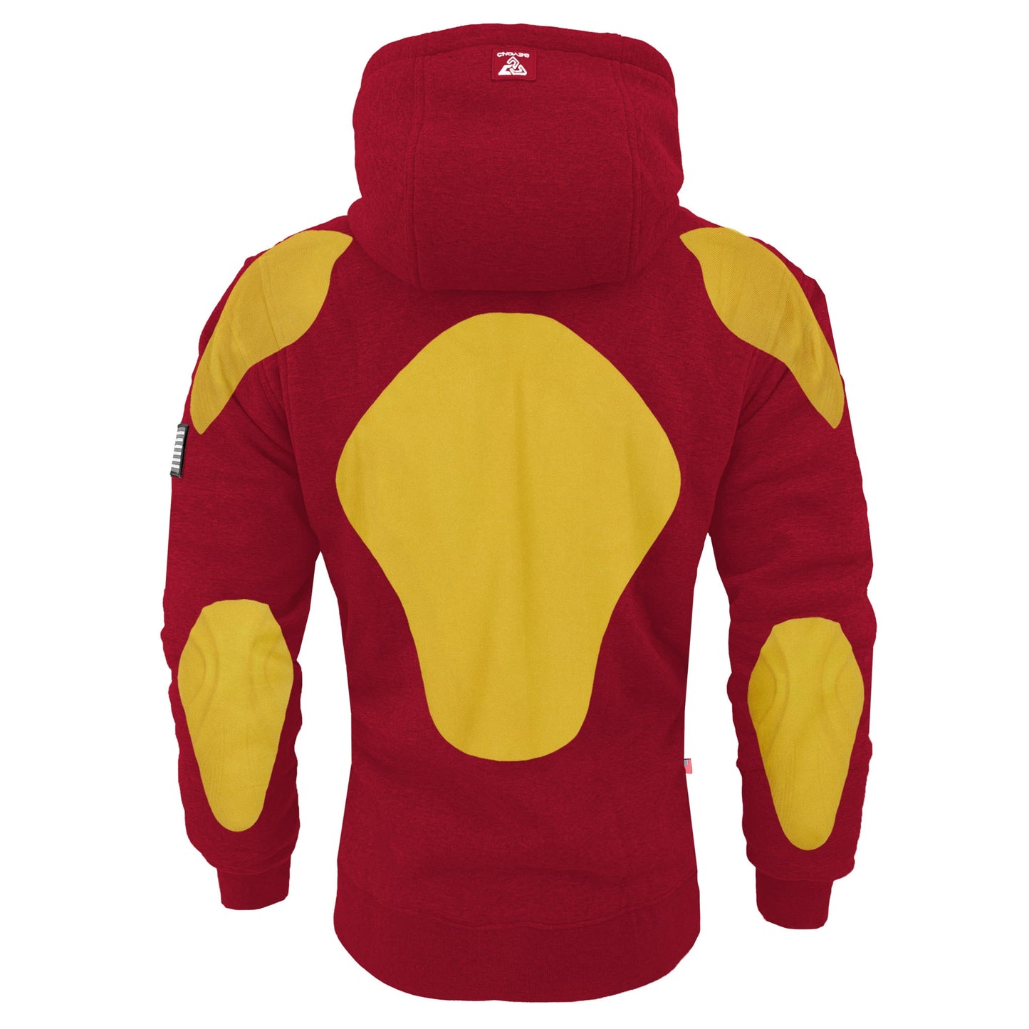 Protective Fleece Unisex Hoodie - Red Maroon