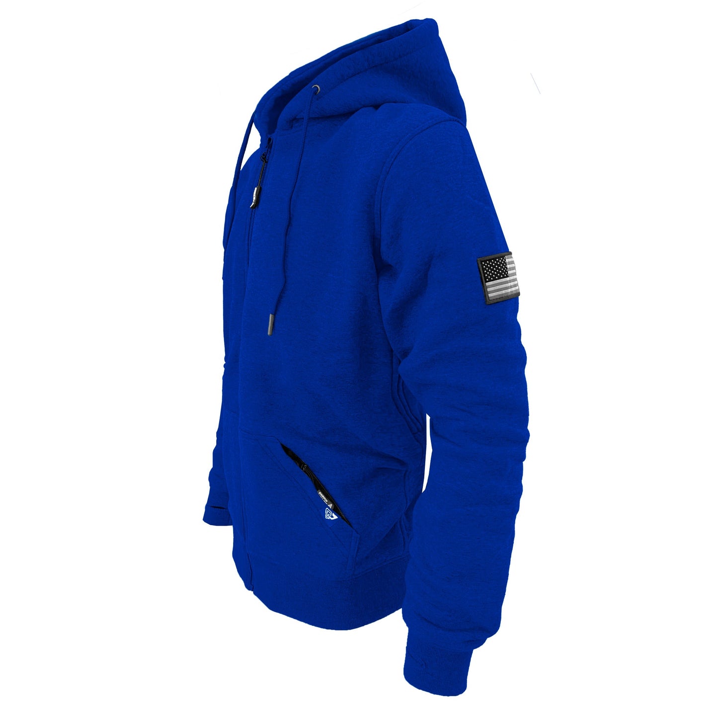 Protective Fleece Unisex Hoodie - Royal Blue