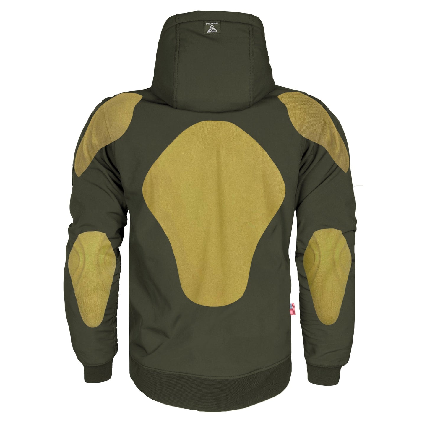 Protective SoftShell Unisex Hoodie - Army Green Matte