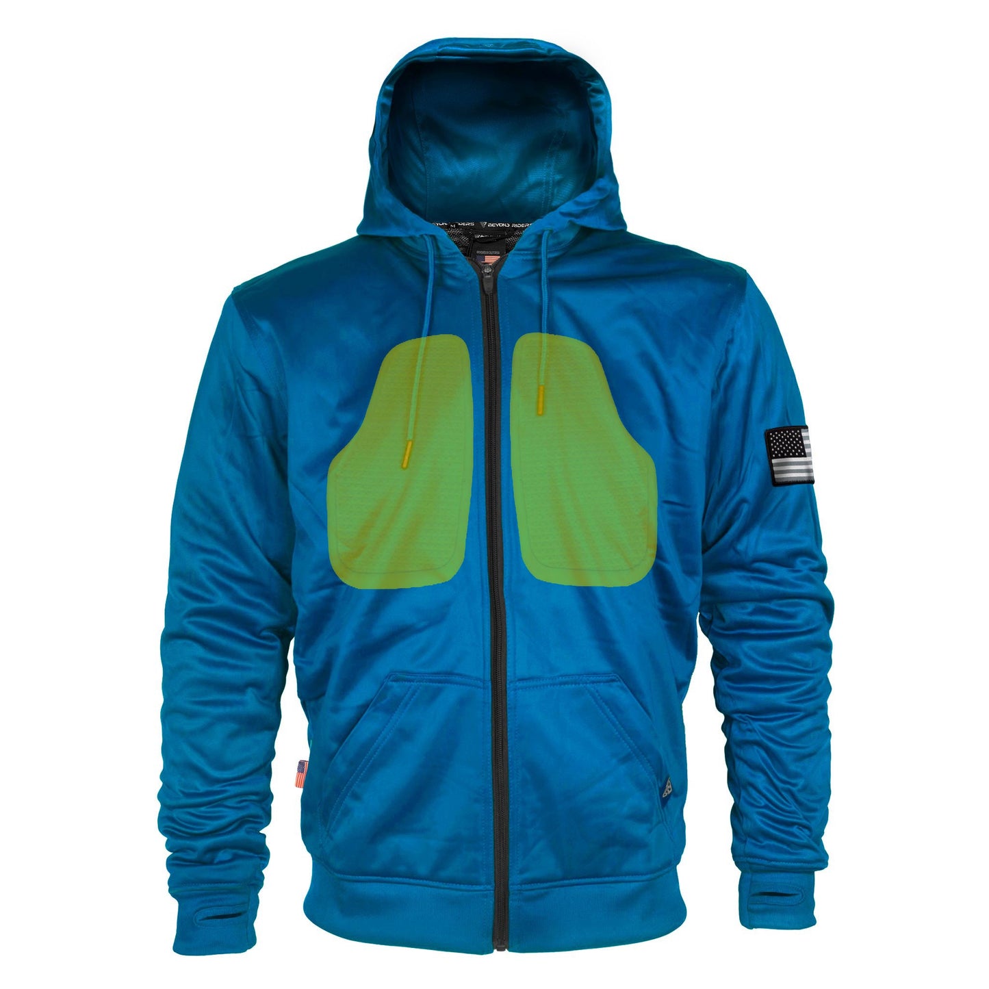 Teal Solid Ultra Protective Hoodie