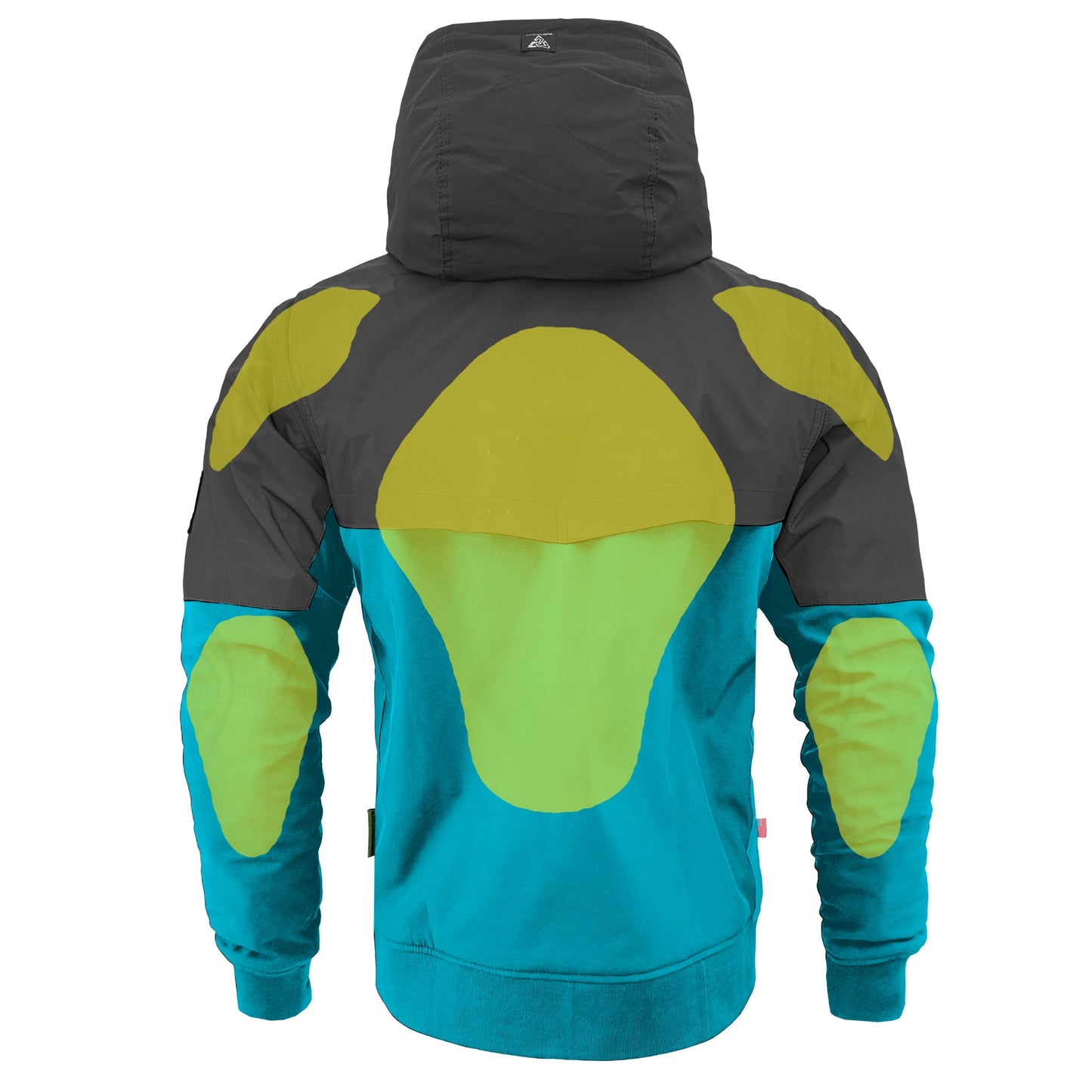 SoftShell Reflective Arctic Blue Nebula Hoodie