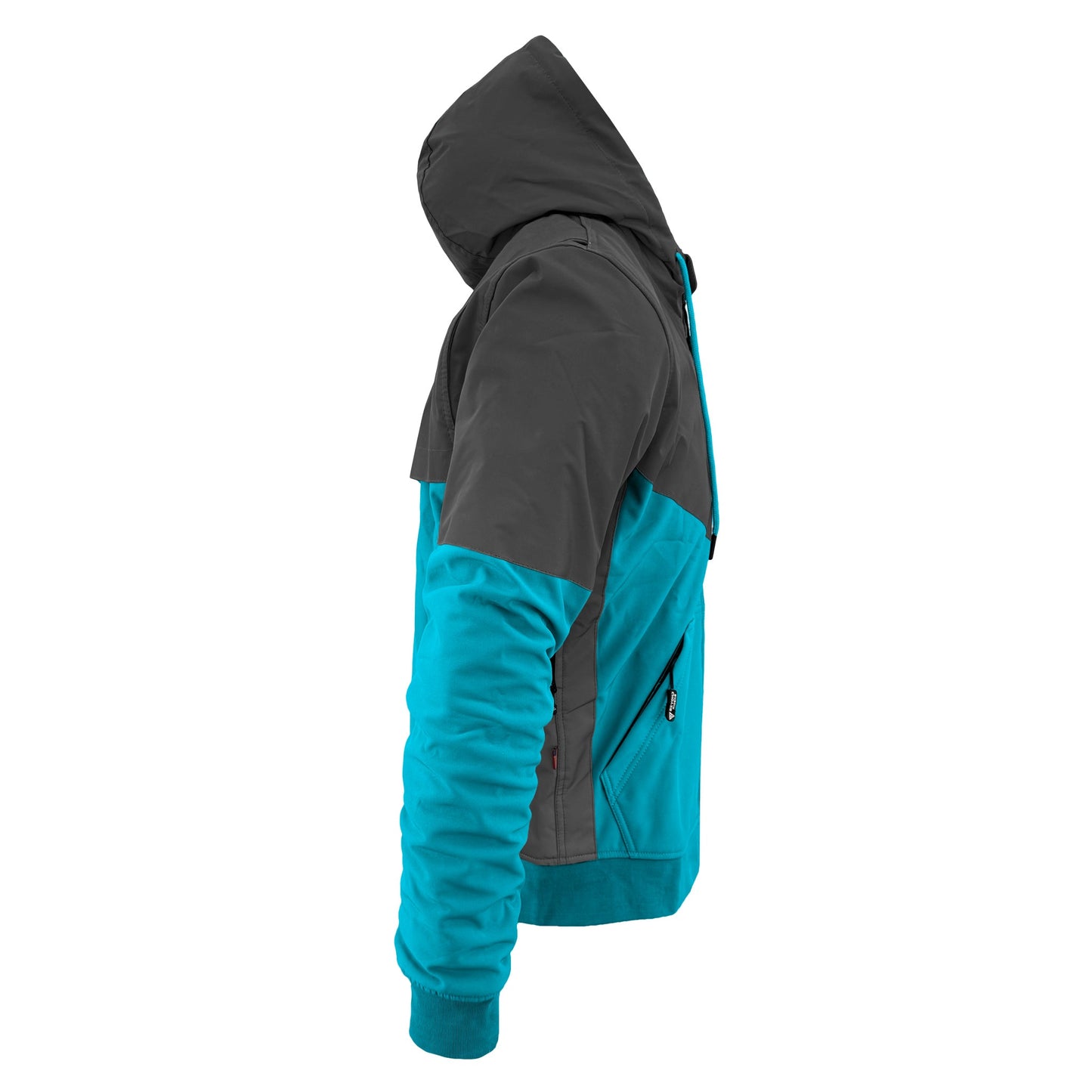 SoftShell Reflective Arctic Blue Nebula Hoodie