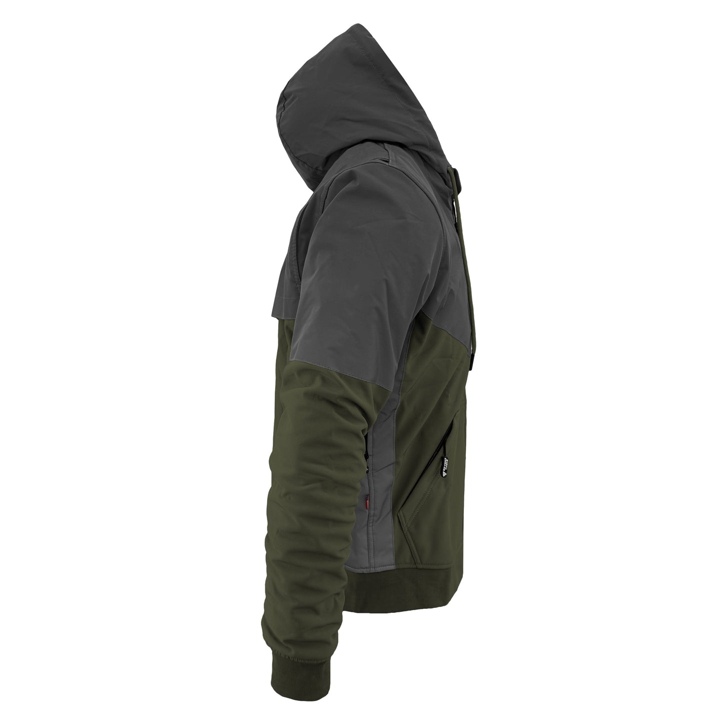 SoftShell Reflective Army Green Nebula Hoodie