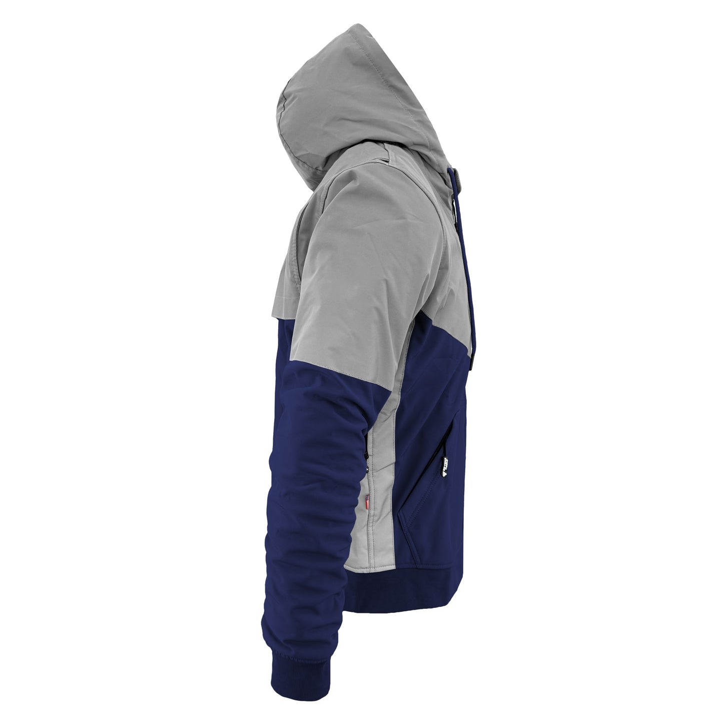SoftShell Reflective Navy Blue Eclipse Hoodie