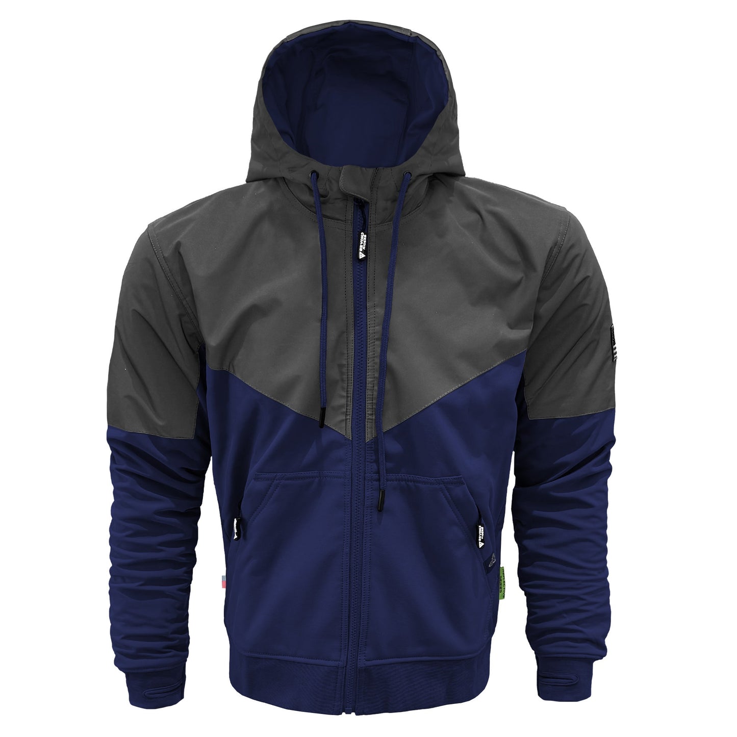 SoftShell Reflective Navy Blue Nebula Hoodie