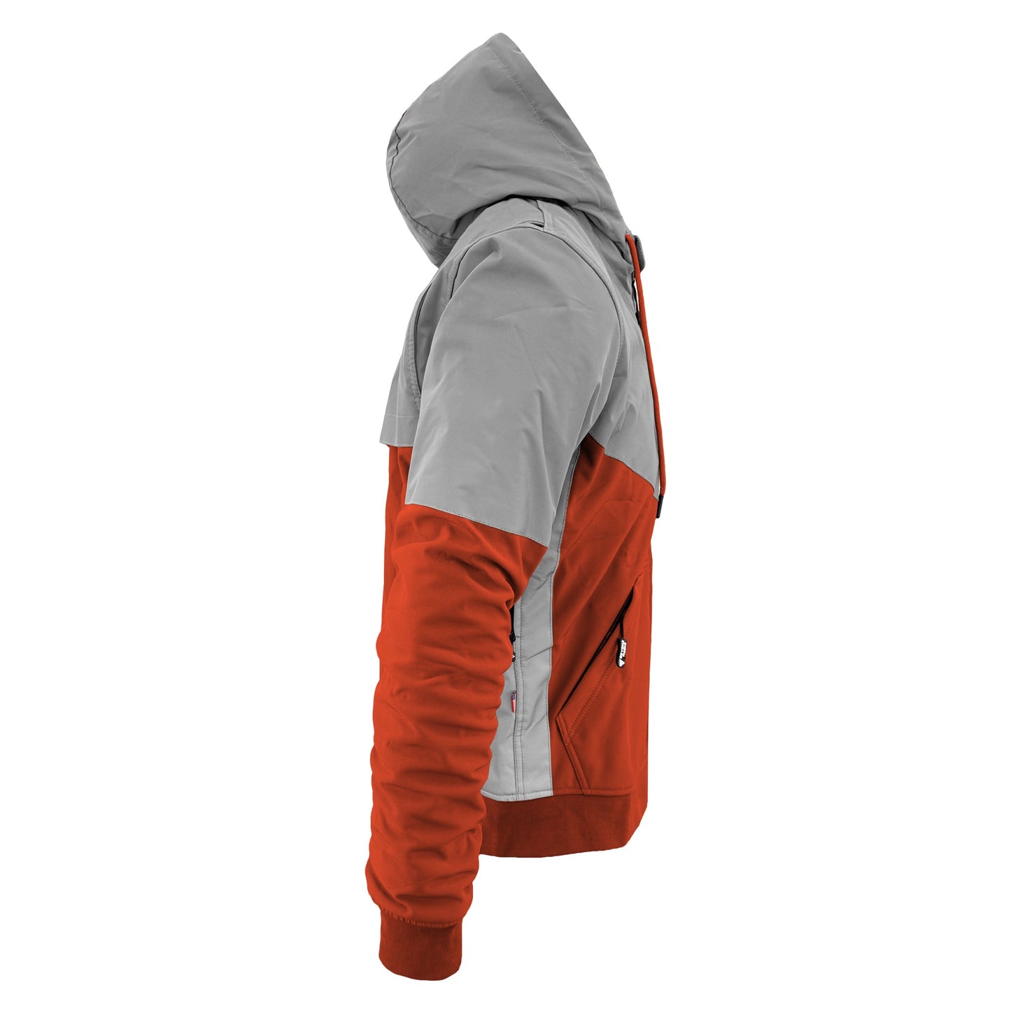 SoftShell Reflective Orange Eclipse Hoodie