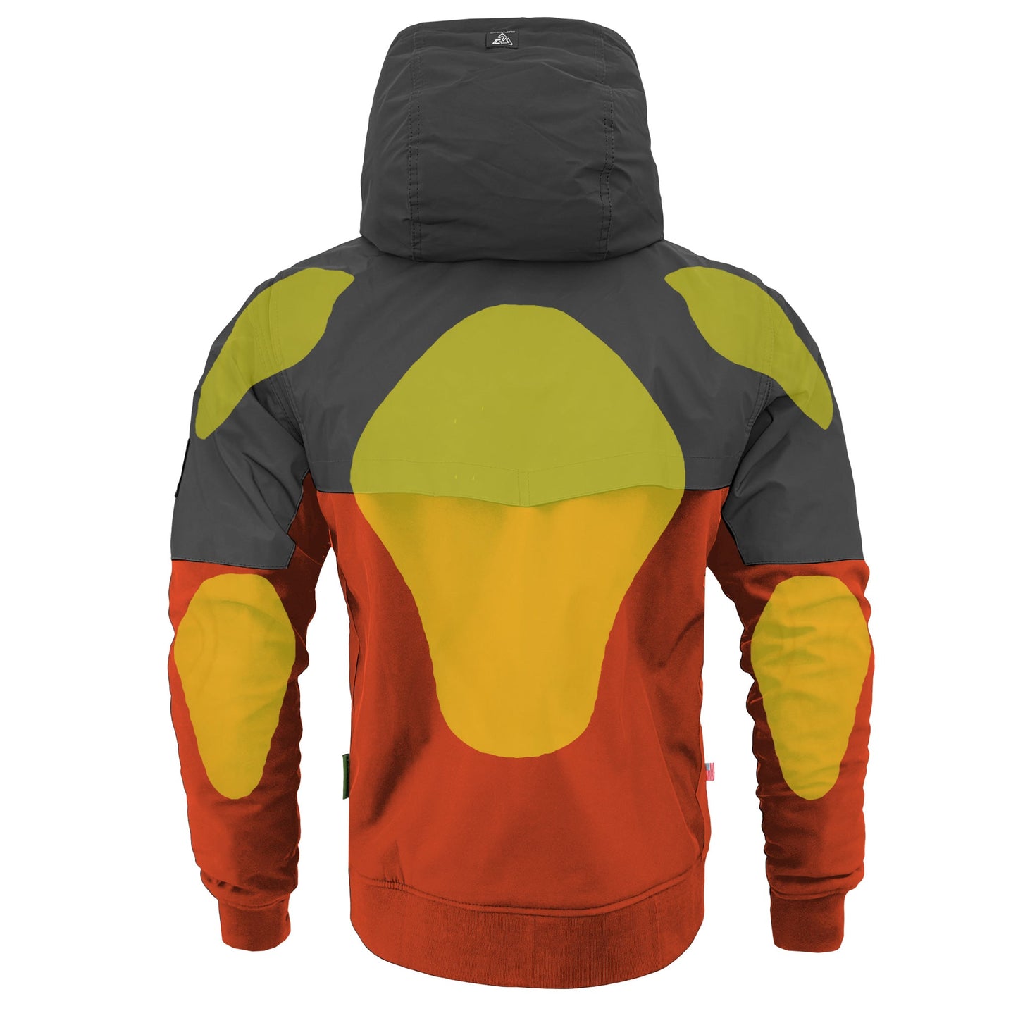 SoftShell Reflective Orange Nebula Hoodie
