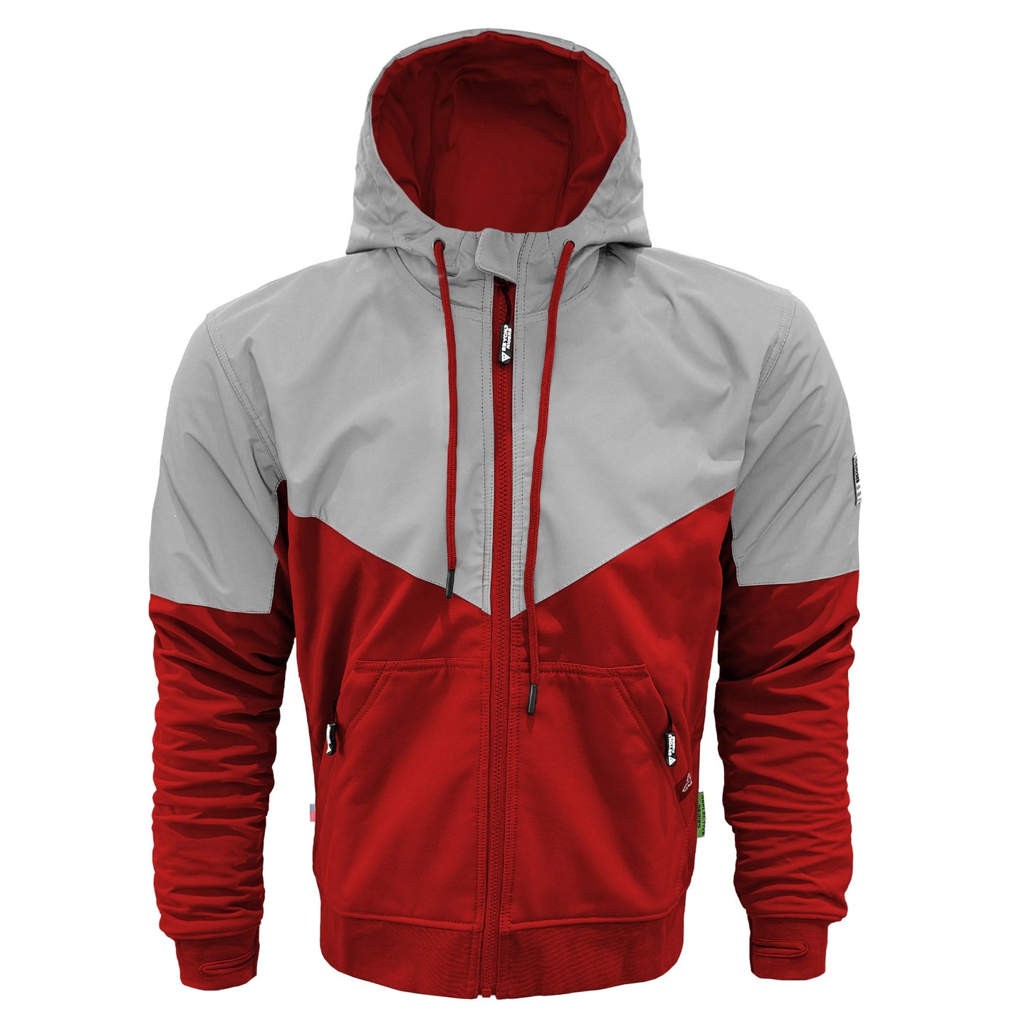 SoftShell Reflective Red Eclipse Hoodie