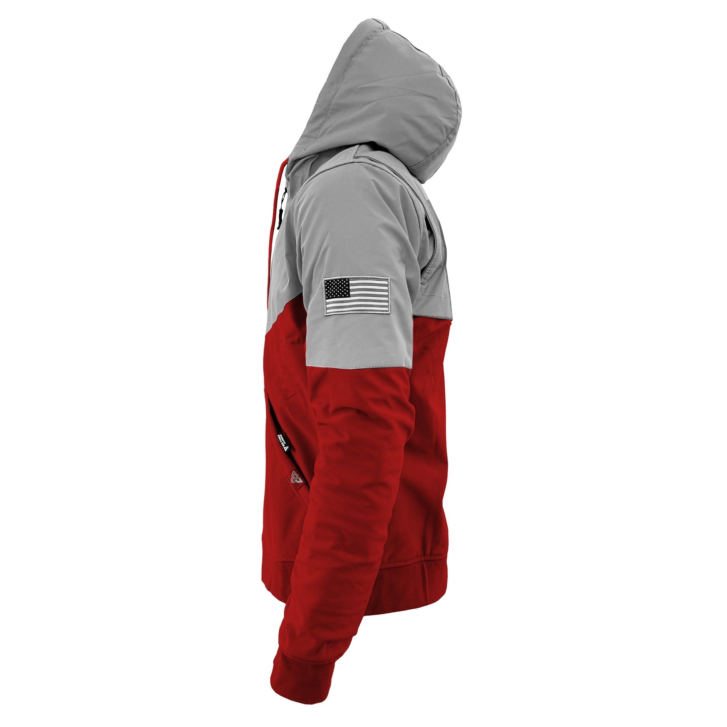 SoftShell Reflective Red Eclipse Hoodie
