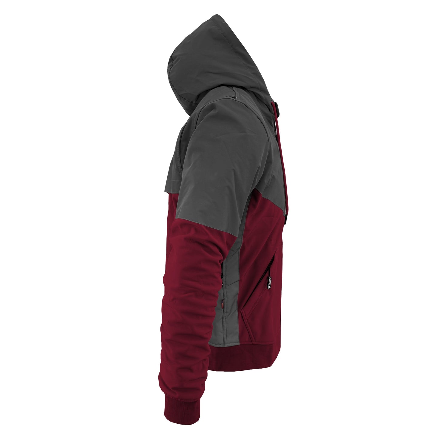 SoftShell Reflective Red Maroon Nebula Hoodie