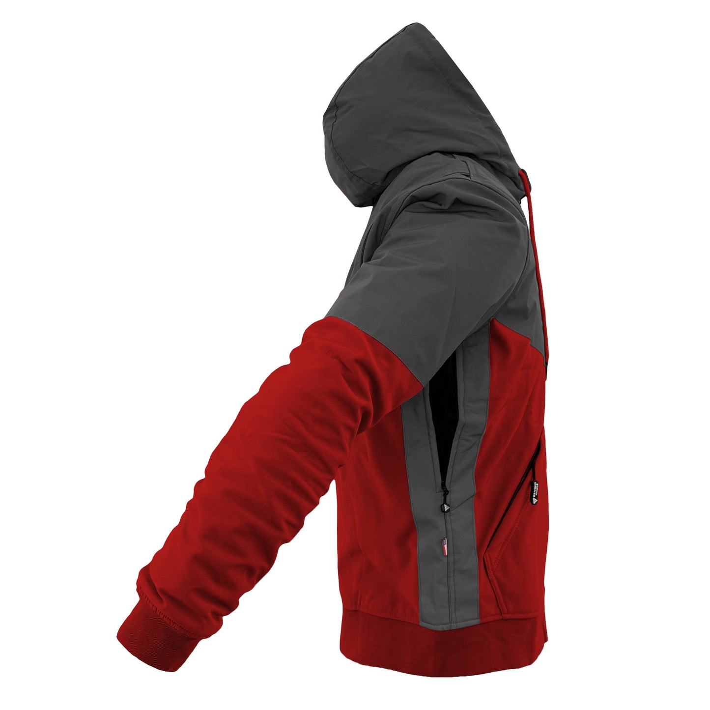 SoftShell Reflective Red Nebula Hoodie