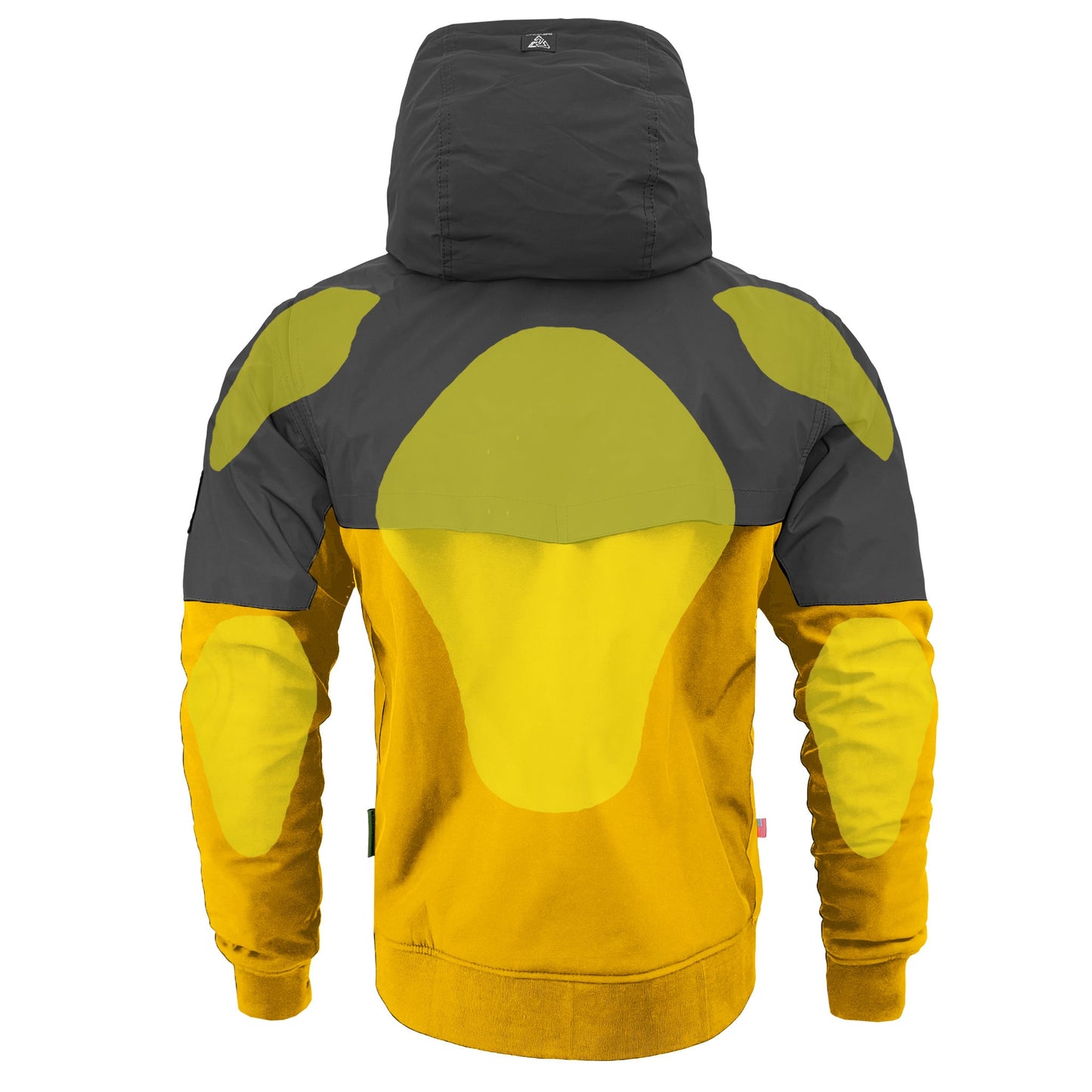 SoftShell Reflective Yellow Nebula Hoodie
