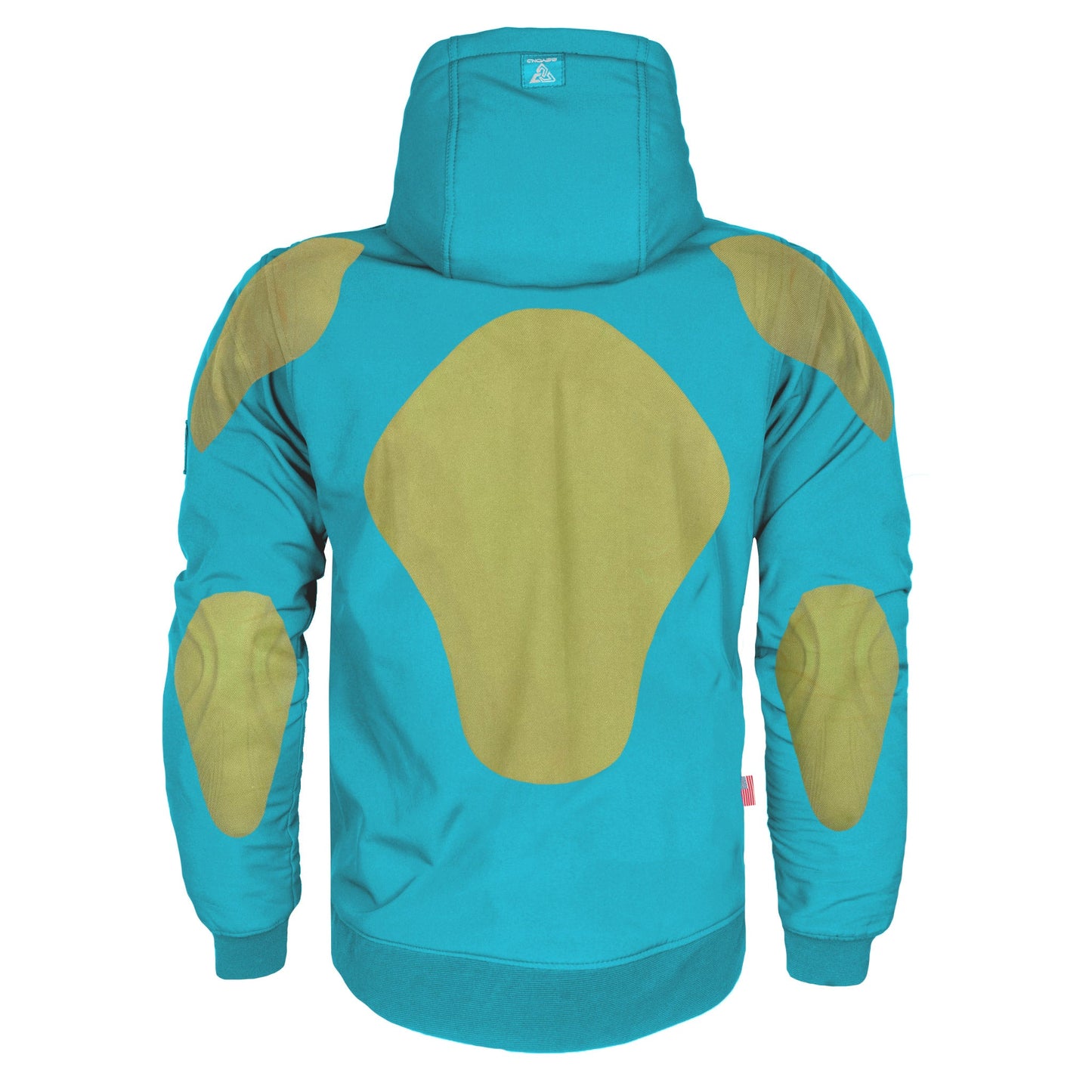 Protective SoftShell Unisex Hoodie - Arctic Blue Matte