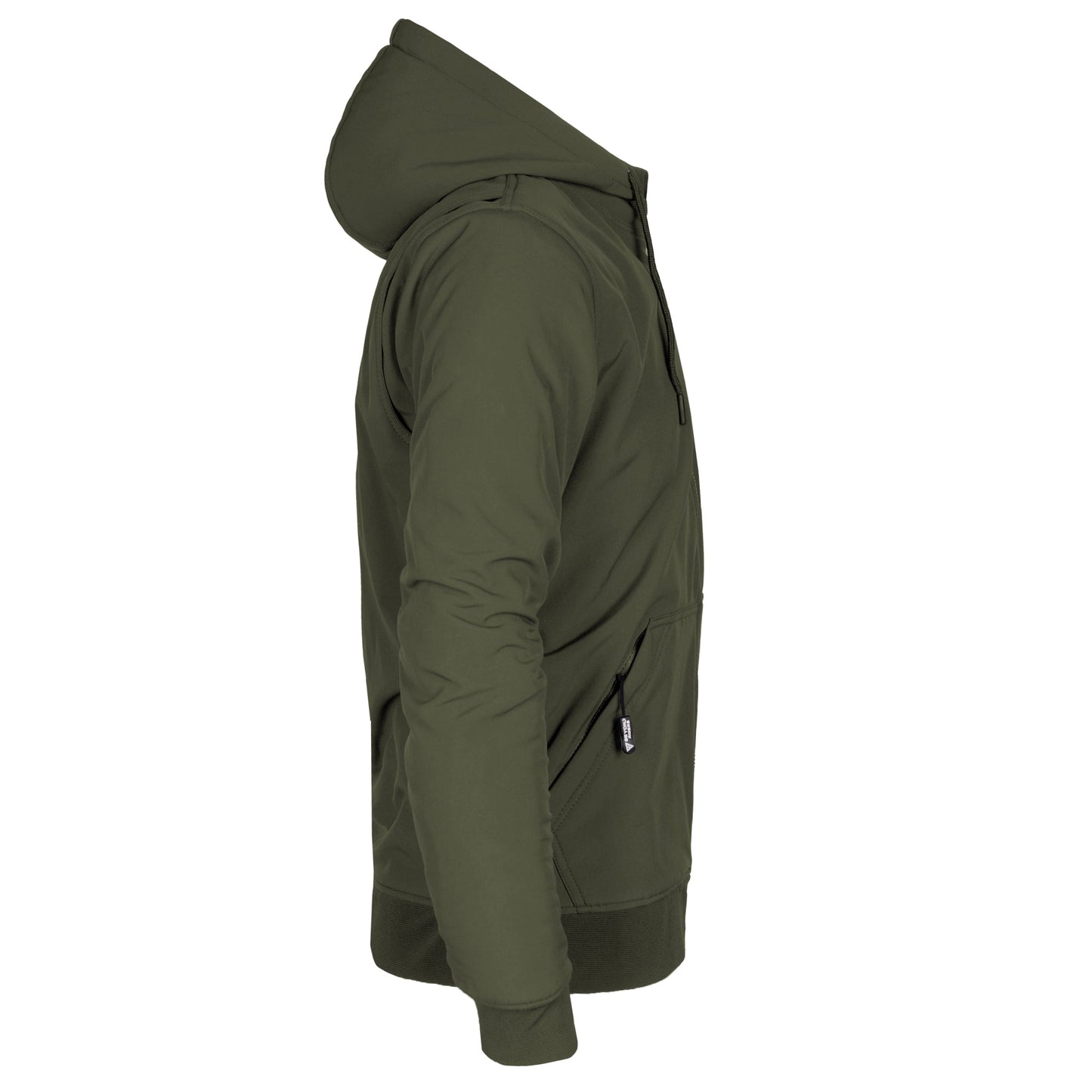 Protective SoftShell Unisex Hoodie - Army Green Matte