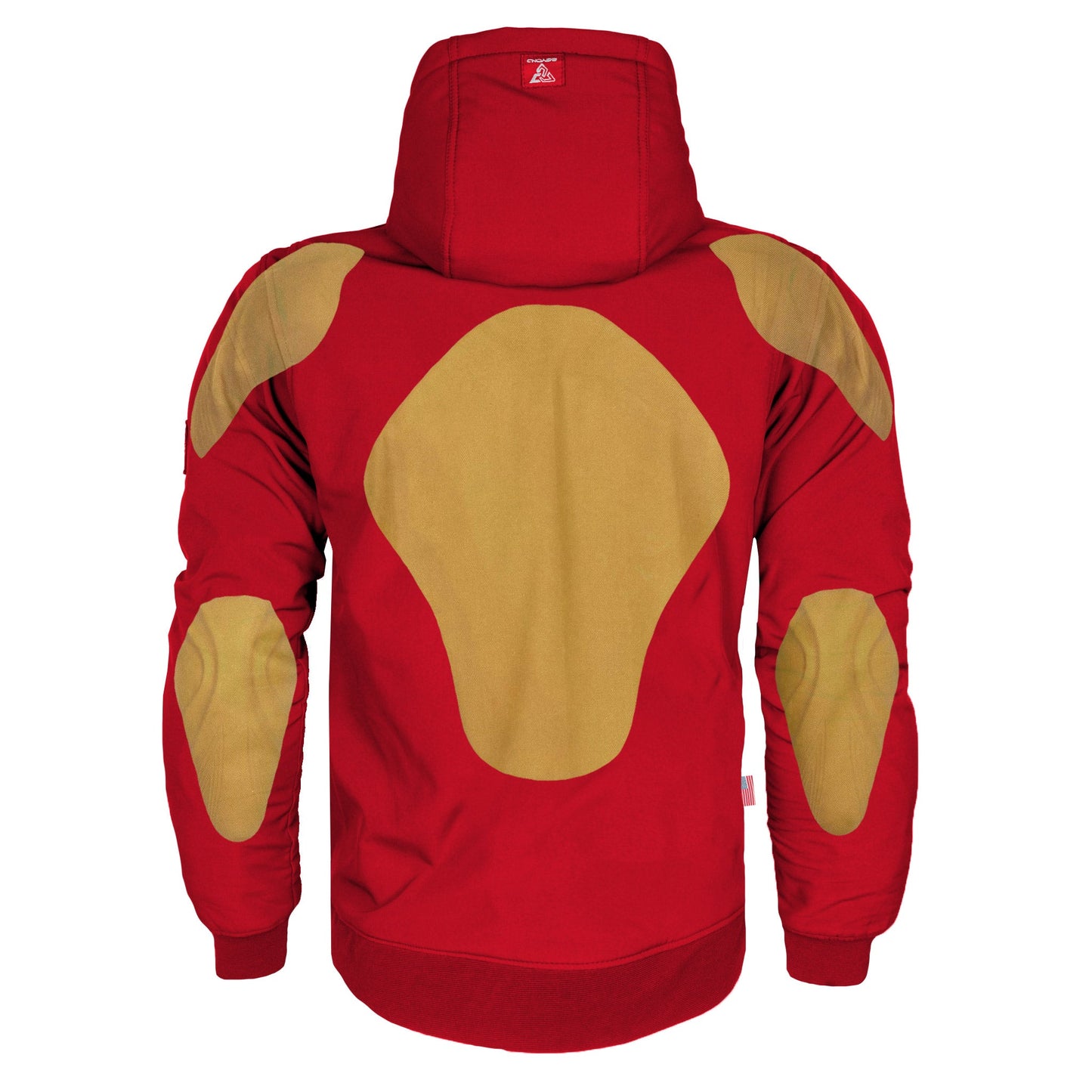 Protective SoftShell Unisex Hoodie - Red Solid Matte