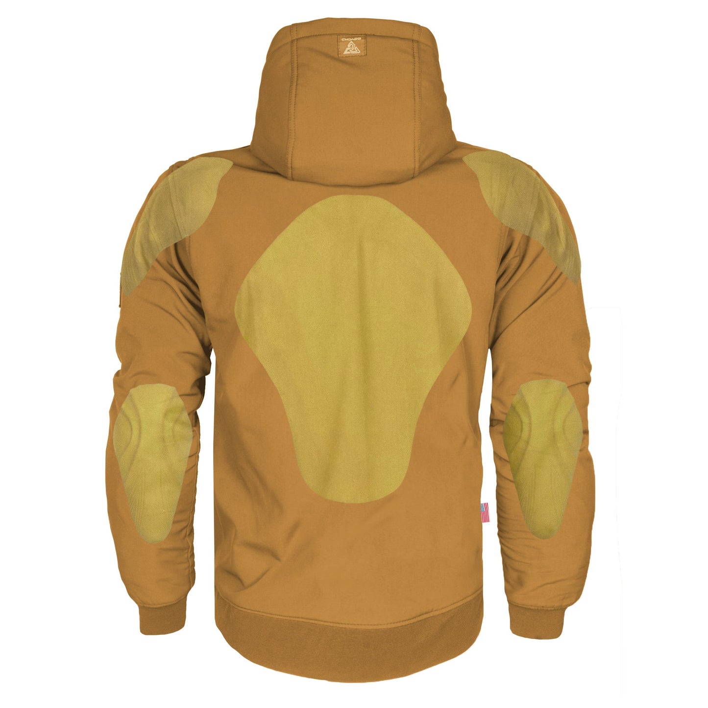 Protective SoftShell Unisex Hoodie - Mustard Matte