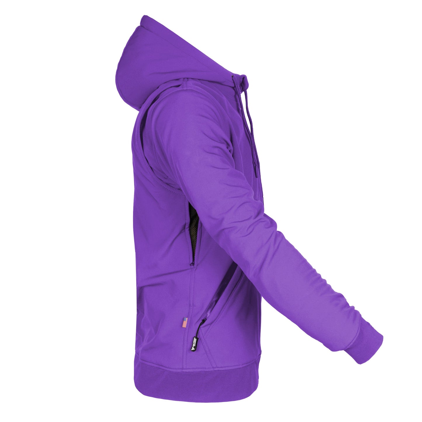 Protective SoftShell Unisex Hoodie - Purple Matte