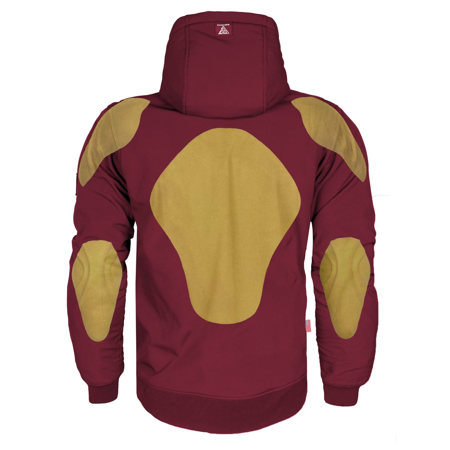 Protective SoftShell Unisex Hoodie - Red Maroon Matte