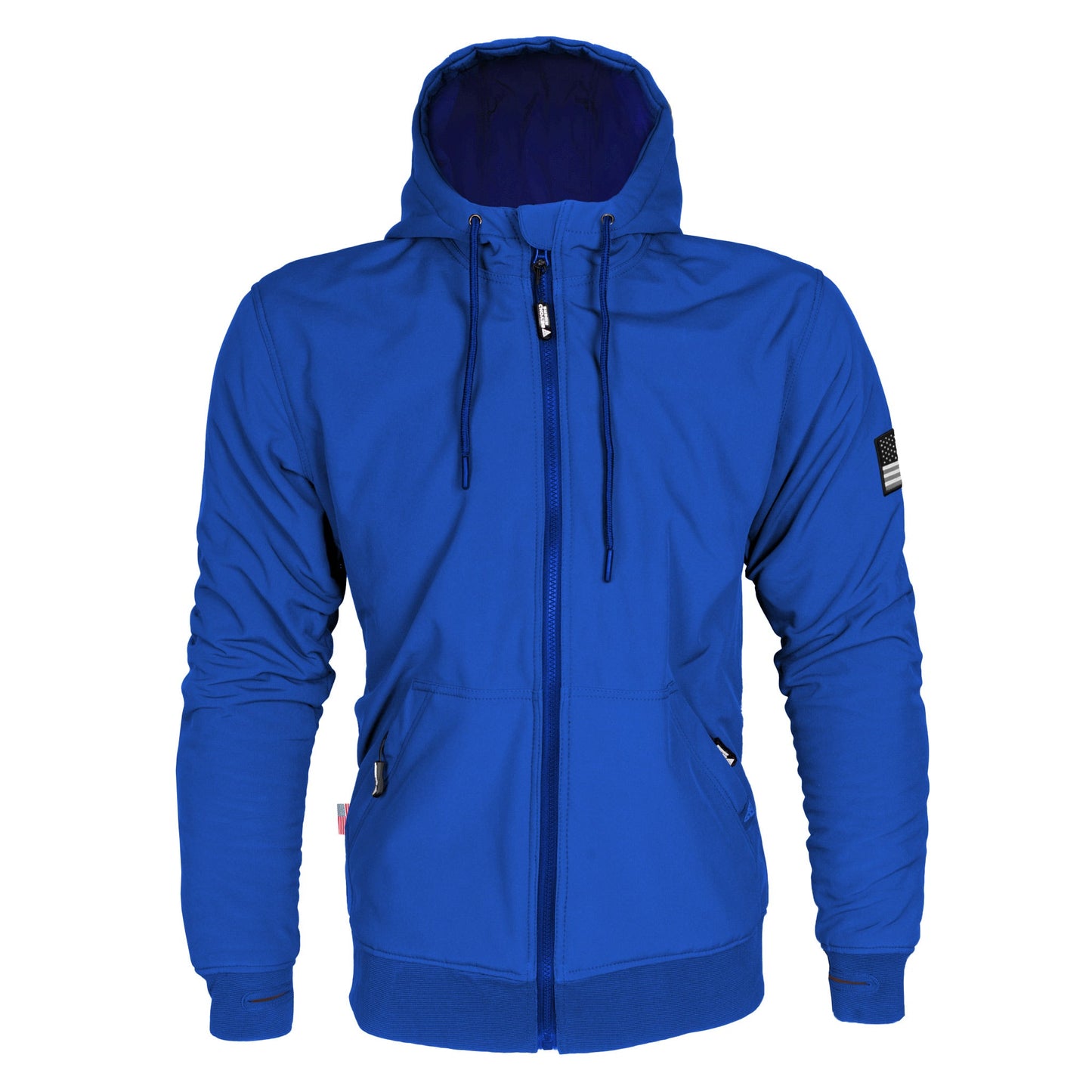 Protective SoftShell Unisex Hoodie - Royal Blue Matte
