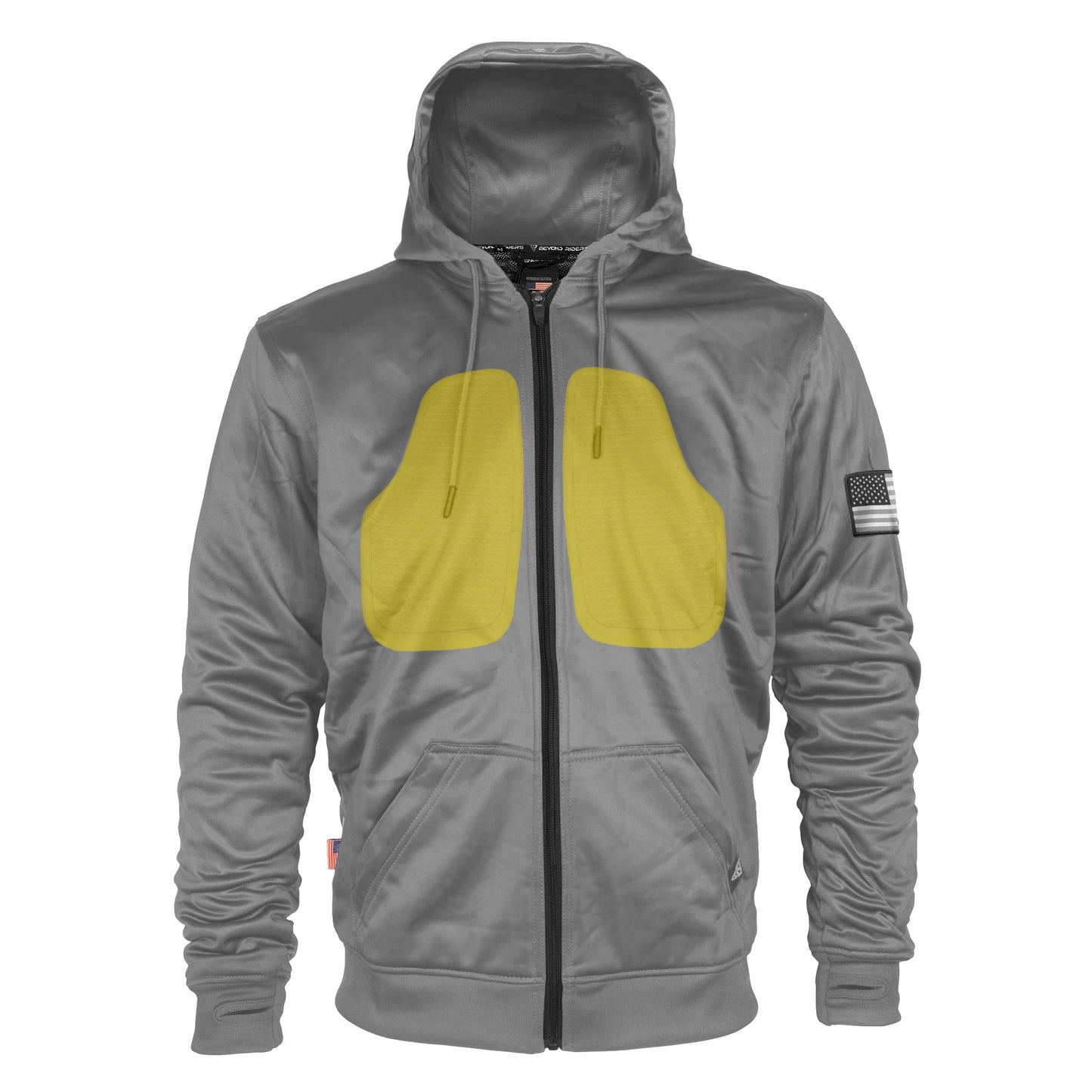 Dark Gray Solid Ultra Protective Hoodie
