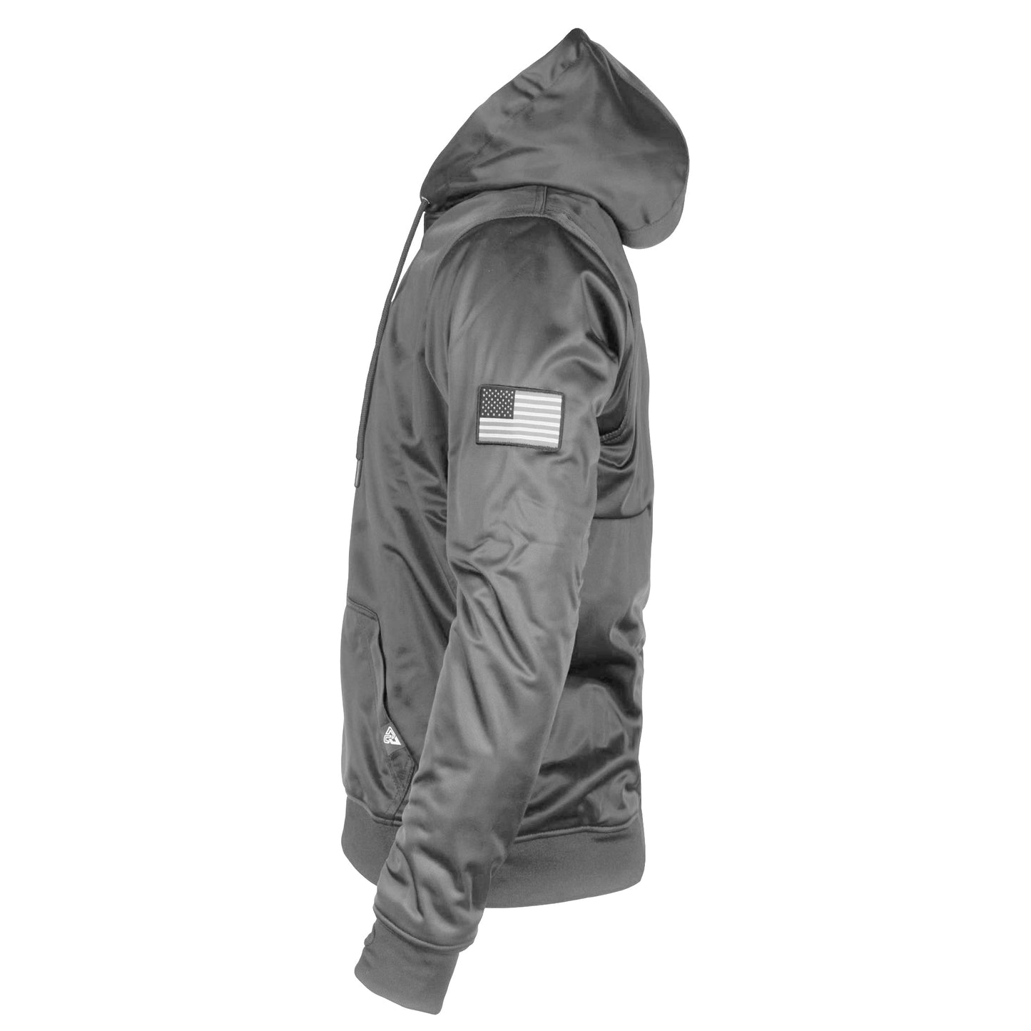Dark Gray Solid Ultra Protective Hoodie