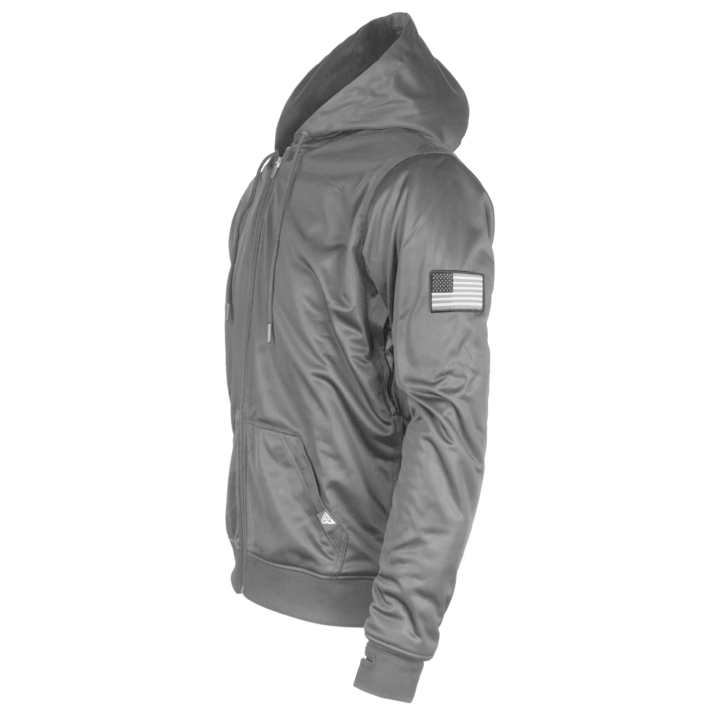 Dark Gray Solid Ultra Protective Hoodie