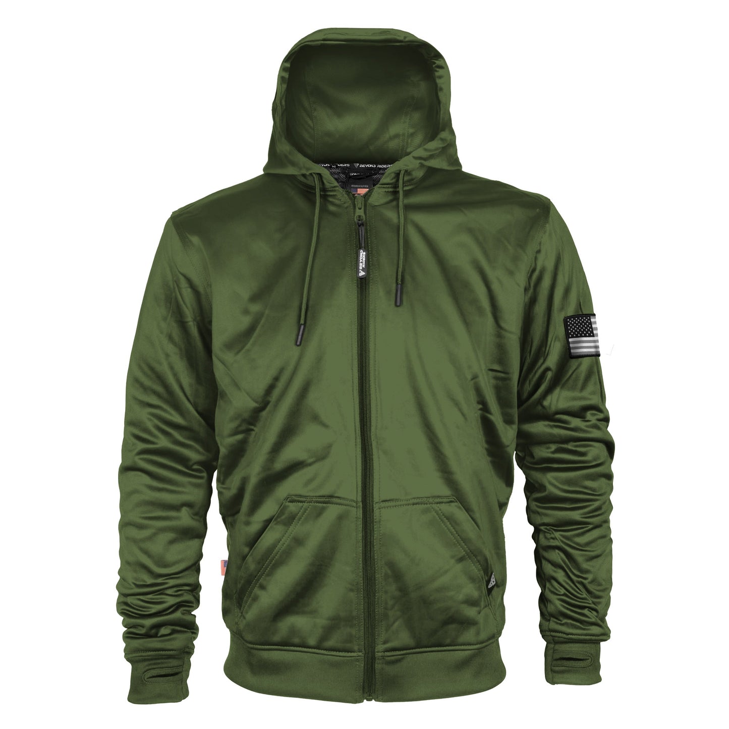 Army Green Solid Ultra Protective Hoodie