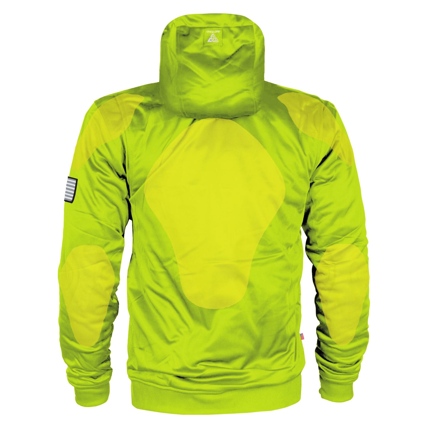 Hi Vis Green Solid Ultra Protective Hoodie