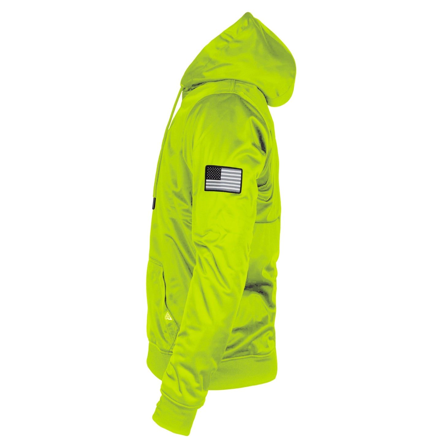 Hi Vis Green Solid Ultra Protective Hoodie