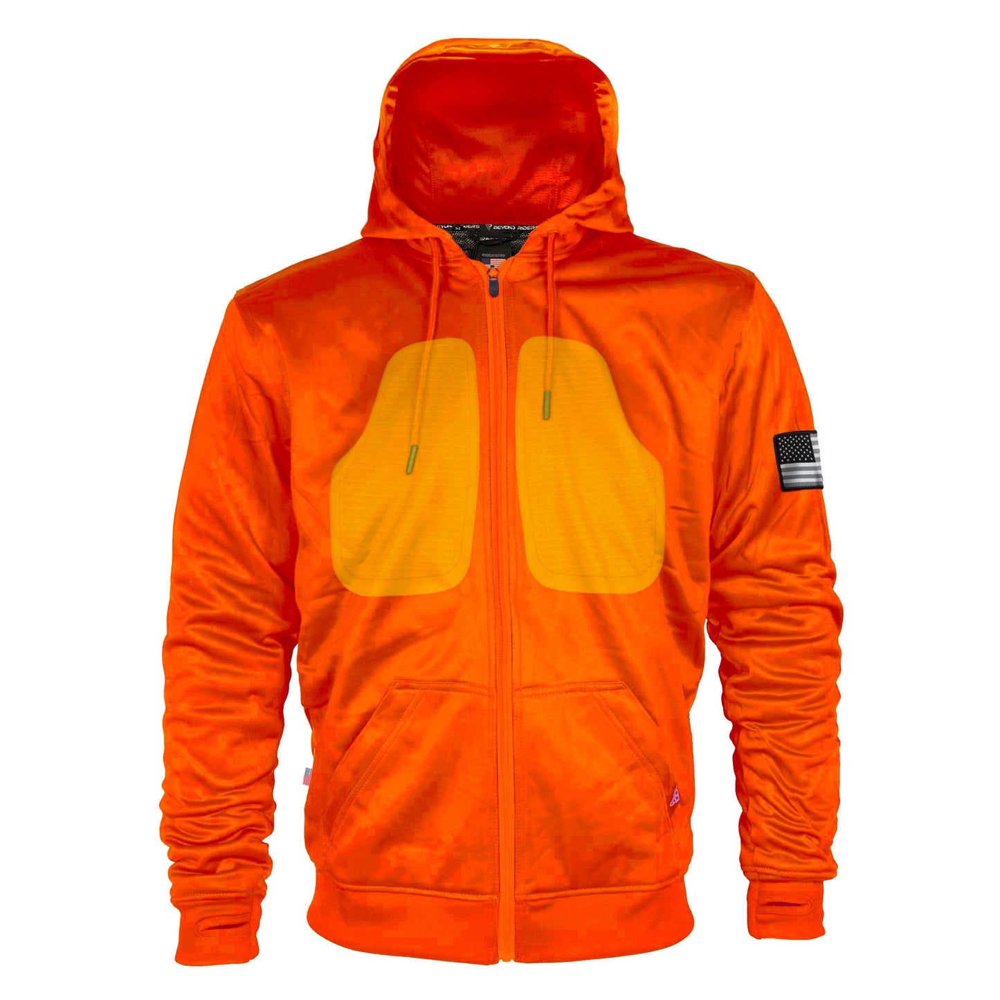 Hi Vis Orange Solid Ultra Protective Hoodie