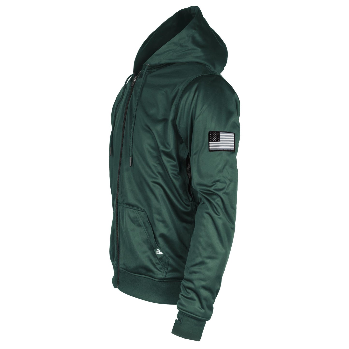 Dark Green Solid Ultra Protective Hoodie