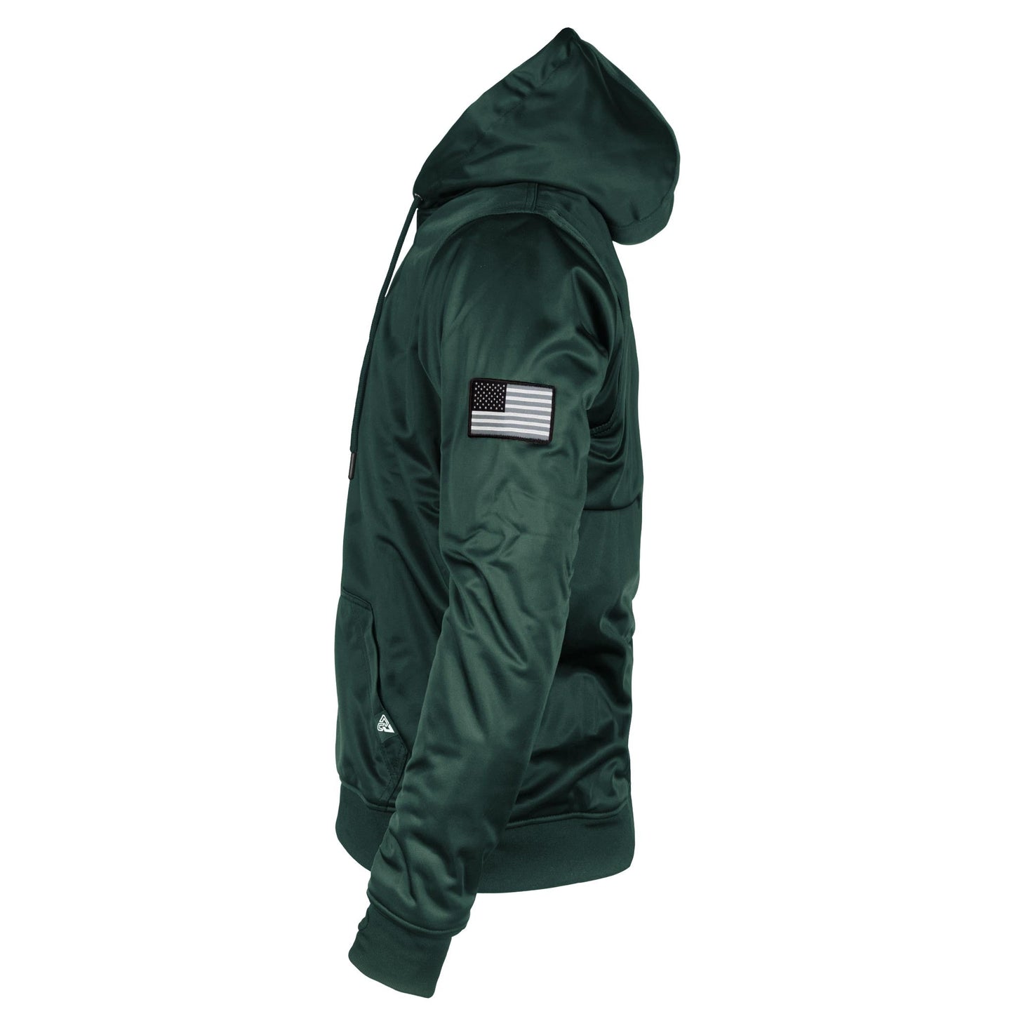 Dark Green Solid Ultra Protective Hoodie