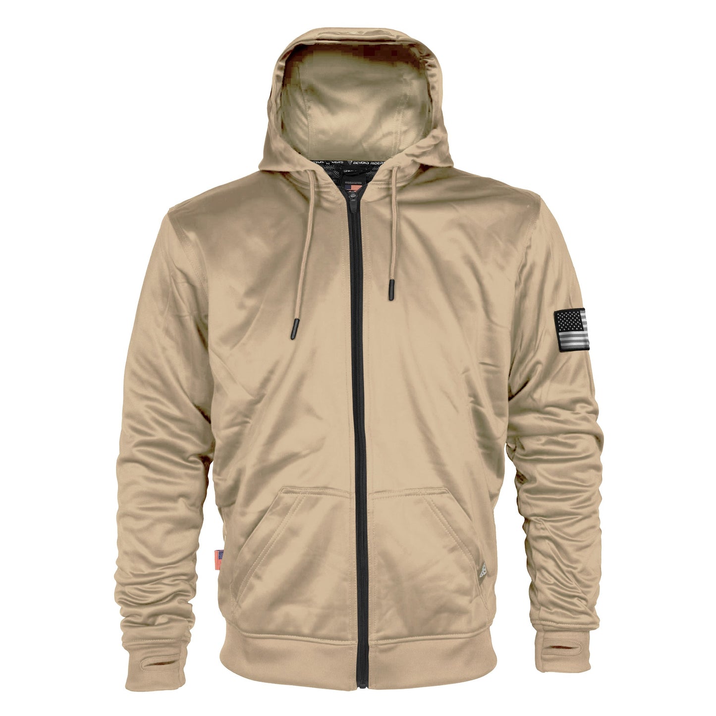 Khaki Solid Ultra Protective Hoodie