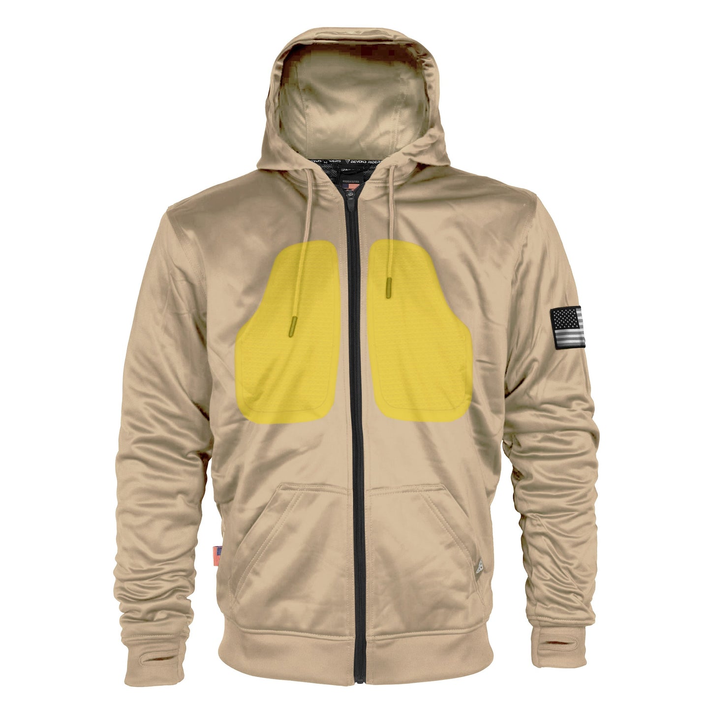 Khaki Solid Ultra Protective Hoodie