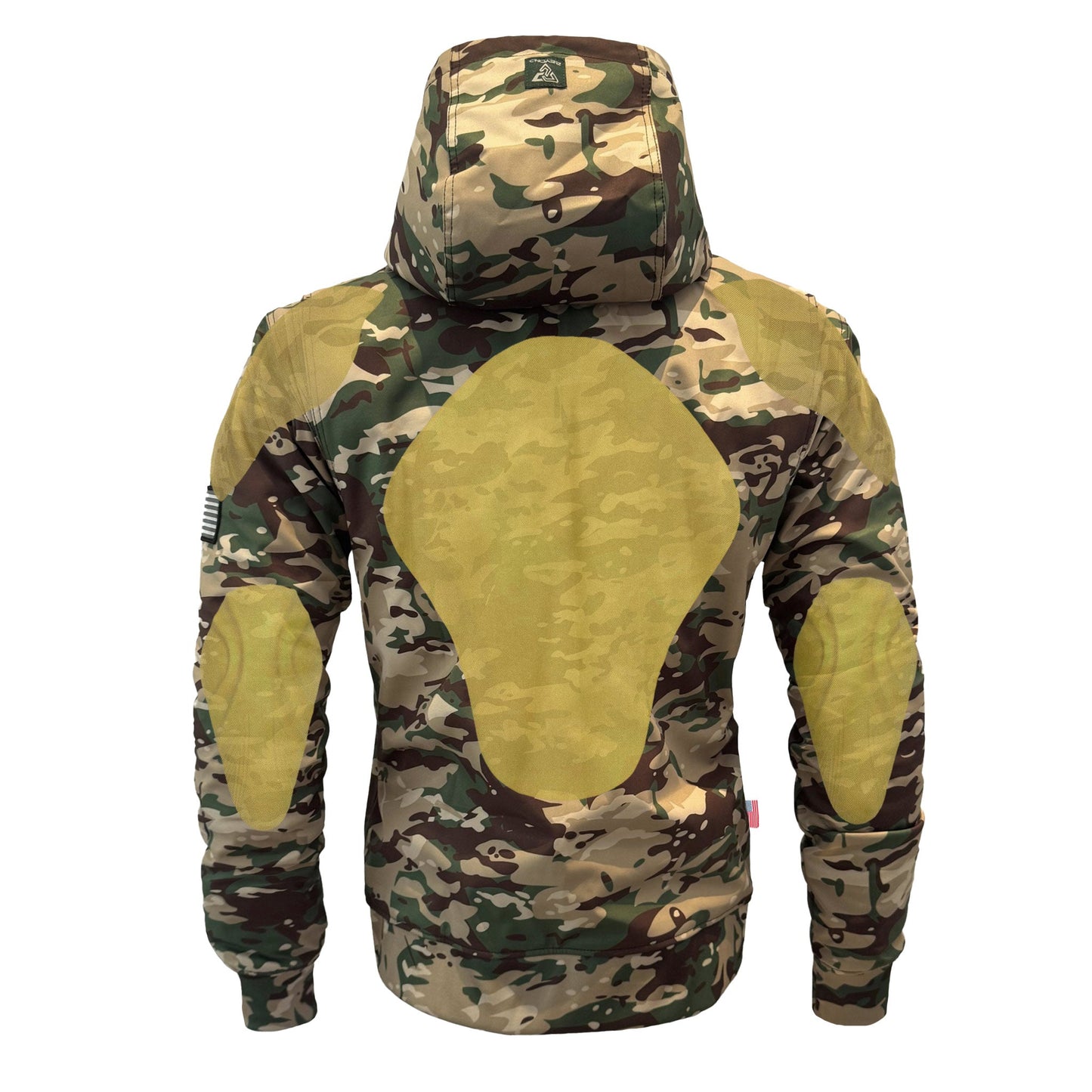 Protective SoftShell Unisex Camouflage Hoodie - “Delta Four”